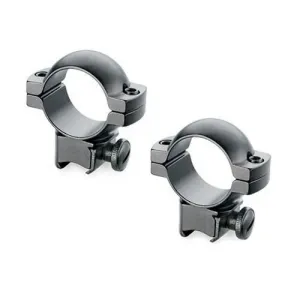 1" Rings, .22-Airgun Black Matte