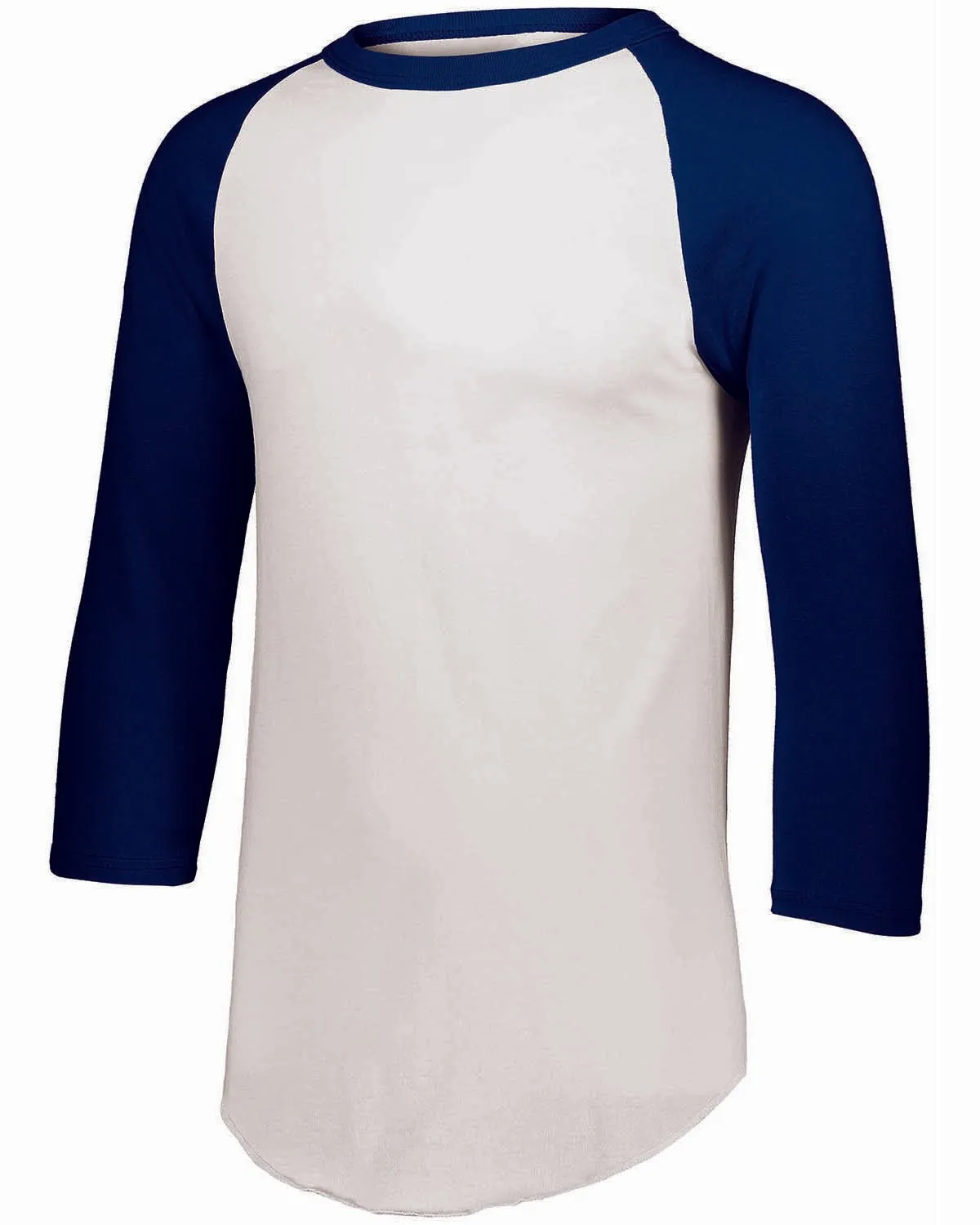 AG4420-Augusta Sportswear-WHITE/ NAVY