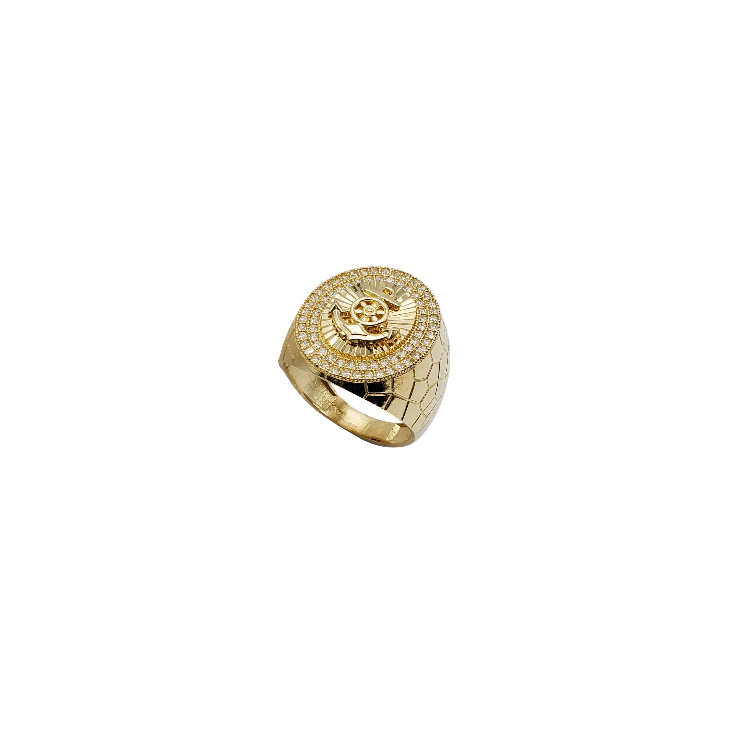 Anchor Design Ring (14K)