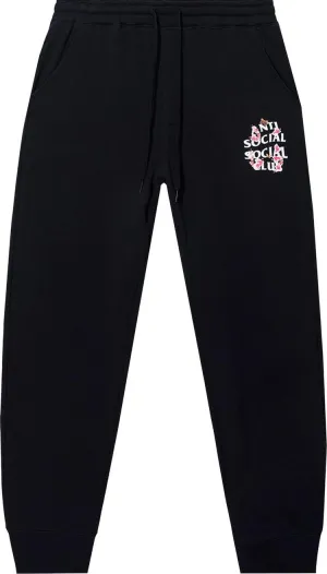 Anti Social Social Club Kkoch Sweatpants 'Black', black