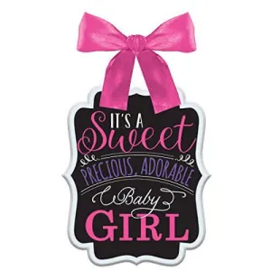 Baby Shower - "It's A Girl" Hanging Decoration