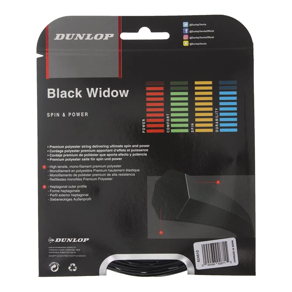 Black Widow Tennis String