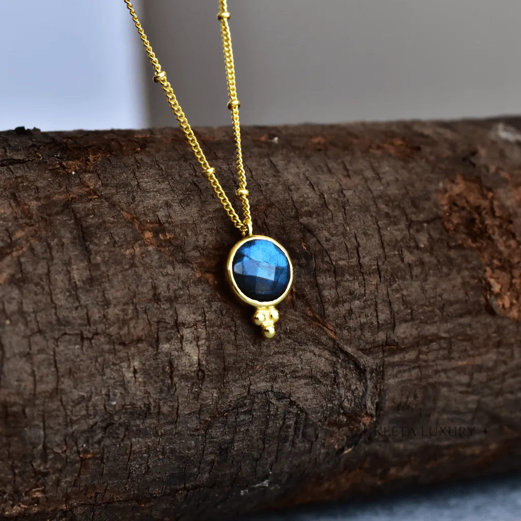 Bohemian Trove- Labradorite Necklace