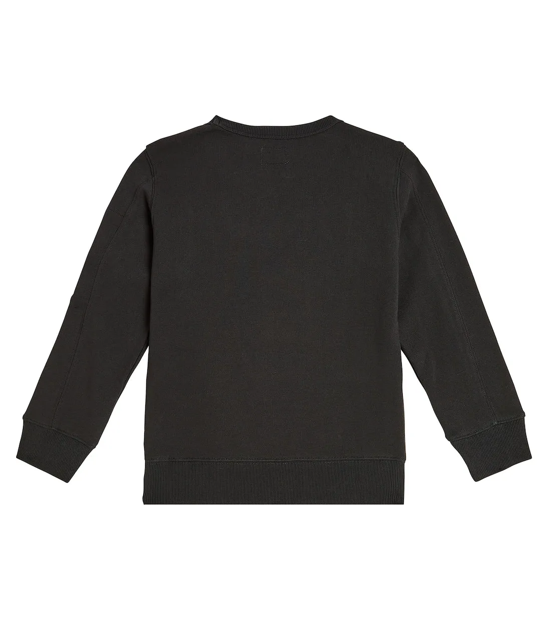 Cotton fleece sweatshirt with Cdiagonal. Company, black