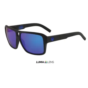 Dragon The Jam LL H20 Polarised - Matte Black / Blue Ionised