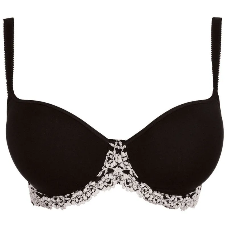 Embrace Lace Contour Bra Black - Wacoal