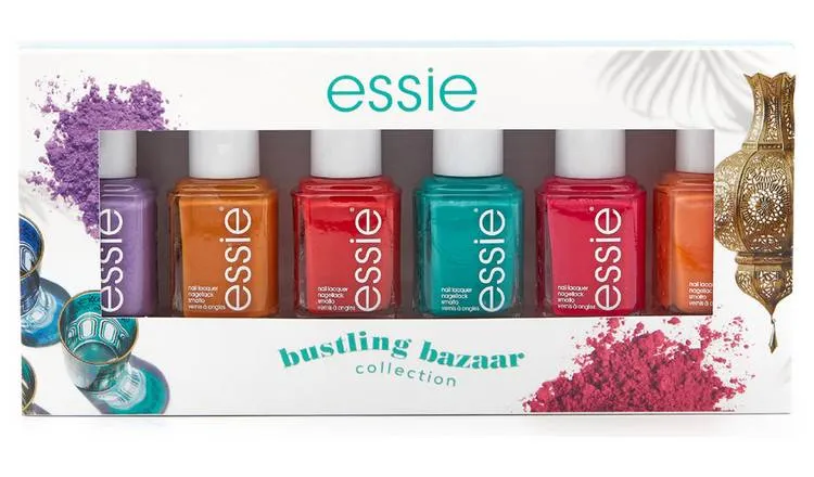 Essie Bustling Bazaar Collection Nail Polish Set of 6 Nail Polishes