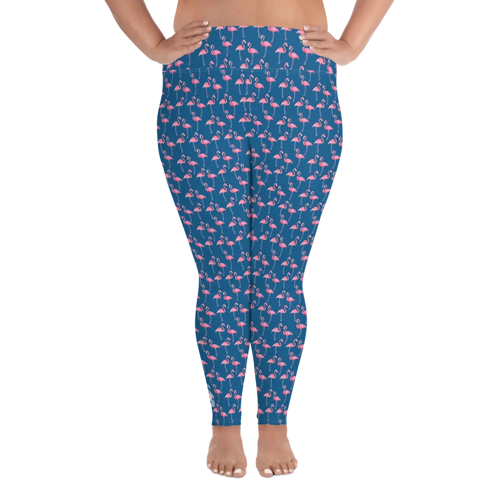 Flamingo Plus Size Leggings