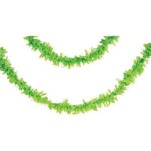 Fresh Lime Garland Tissue  25ft,