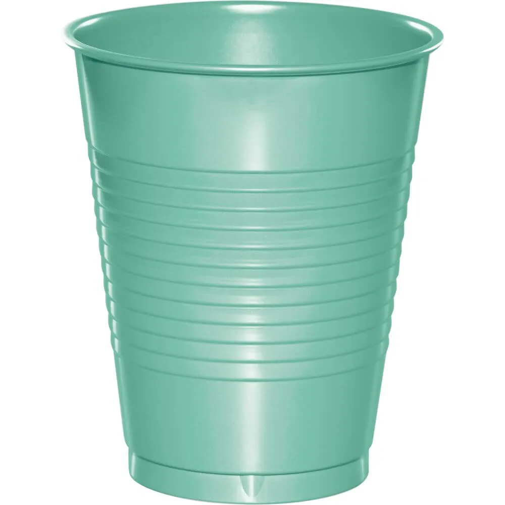 Fresh Mint Plastic Cups 16oz 20ct,