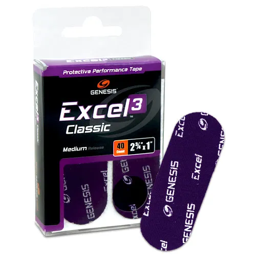 Genesis Excel Classic <br>Performance Tape <br>10 ct or 40 ct