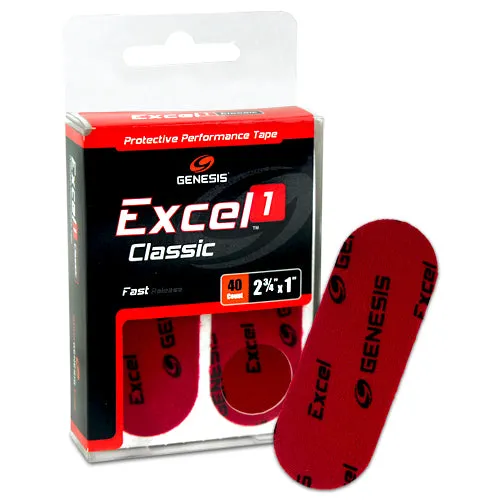 Genesis Excel Classic <br>Performance Tape <br>10 ct or 40 ct