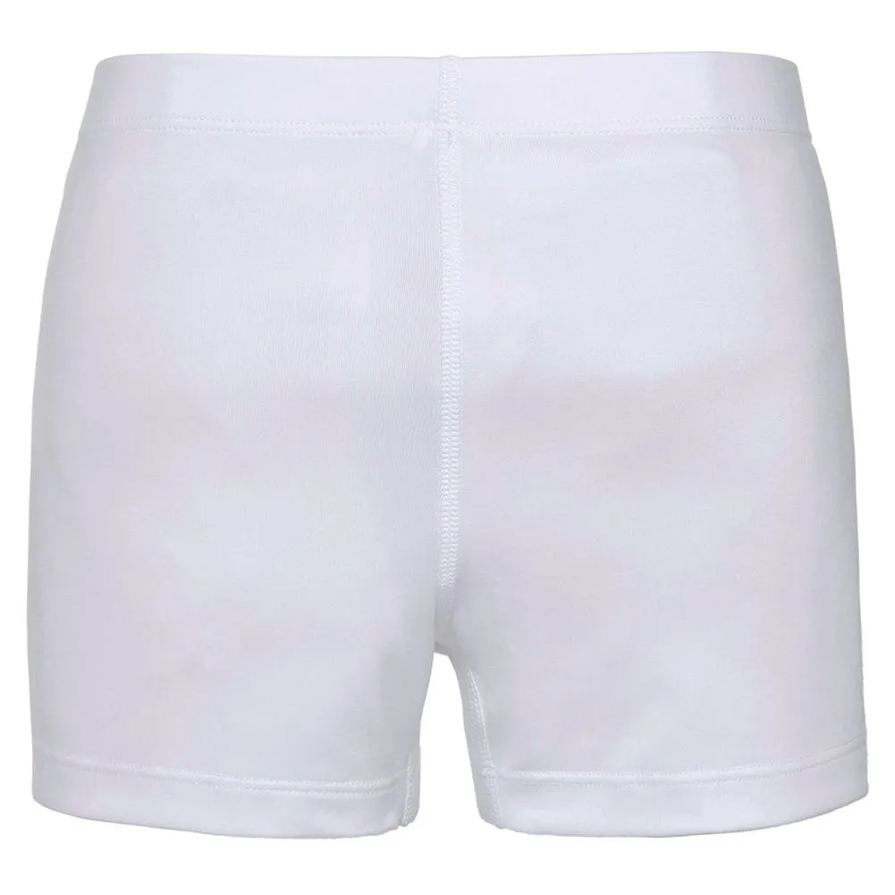 Girls' Essentials Tennis Ball Short White