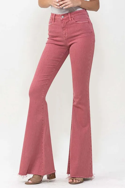 High Rise Super Flare Jeans