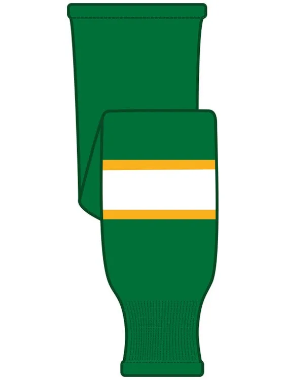 K1 Sportswear Minnesota North Stars S824 Kelly Green Knit Ice Hockey Socks