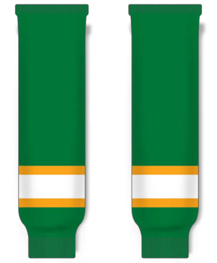 K1 Sportswear Minnesota North Stars S824 Kelly Green Knit Ice Hockey Socks