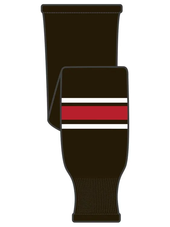 K1 Sportswear Team Canada Black Knit Ice Hockey Socks