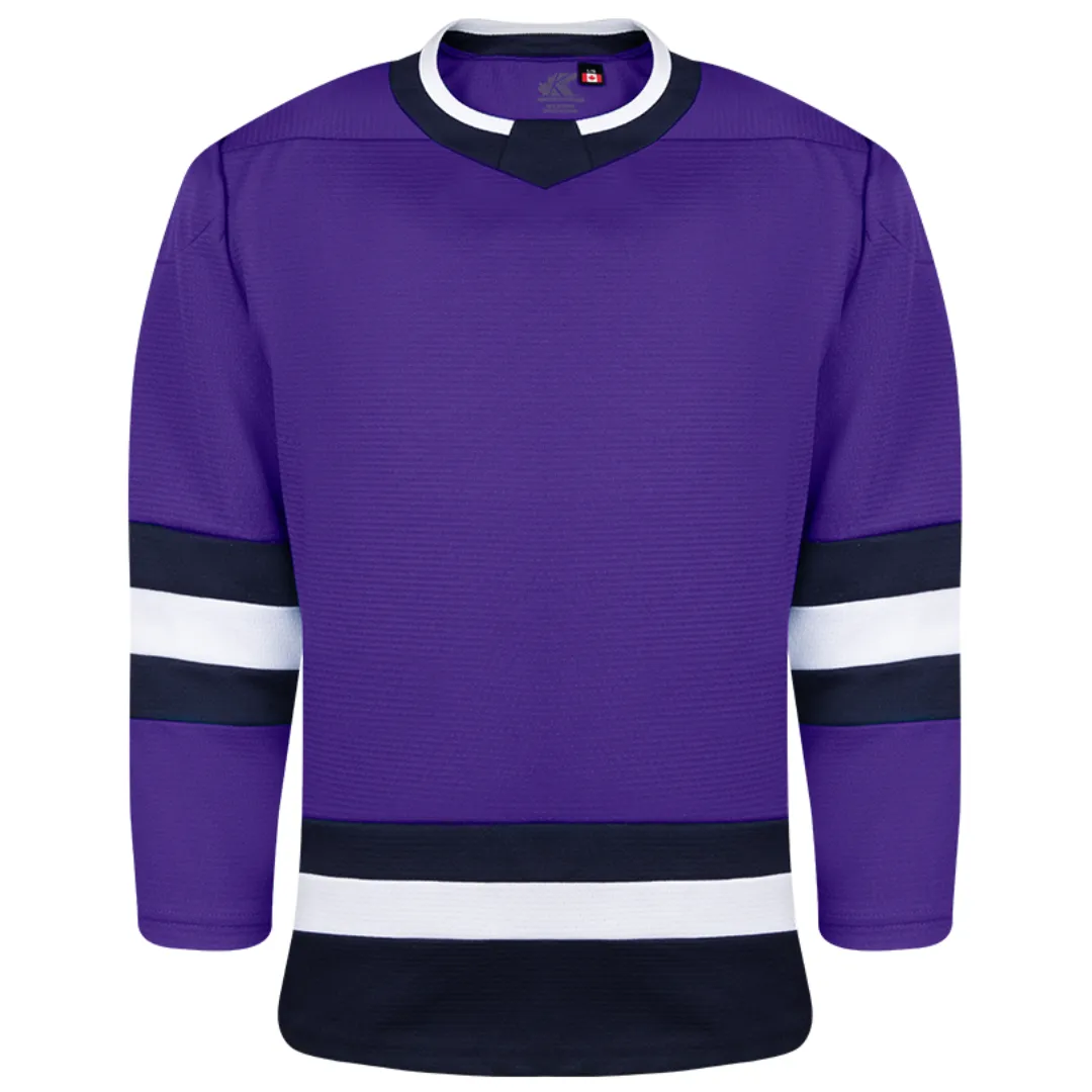 Kobe K3GLI Purple/Black/White Premium League Hockey Jersey