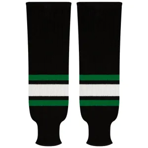 Kobe Sportswear 9807A Dallas Stars Away Pro Knit Ice Hockey Socks