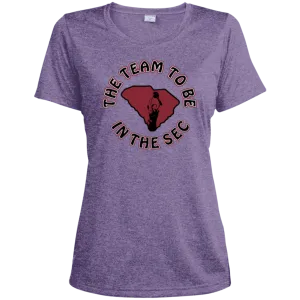 Lady Gamecocks Women's Basketball-Inspired Heather Moisture-Wicking T-Shirt