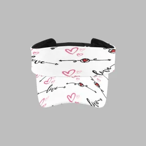 Love in Motion Sportswear Visor