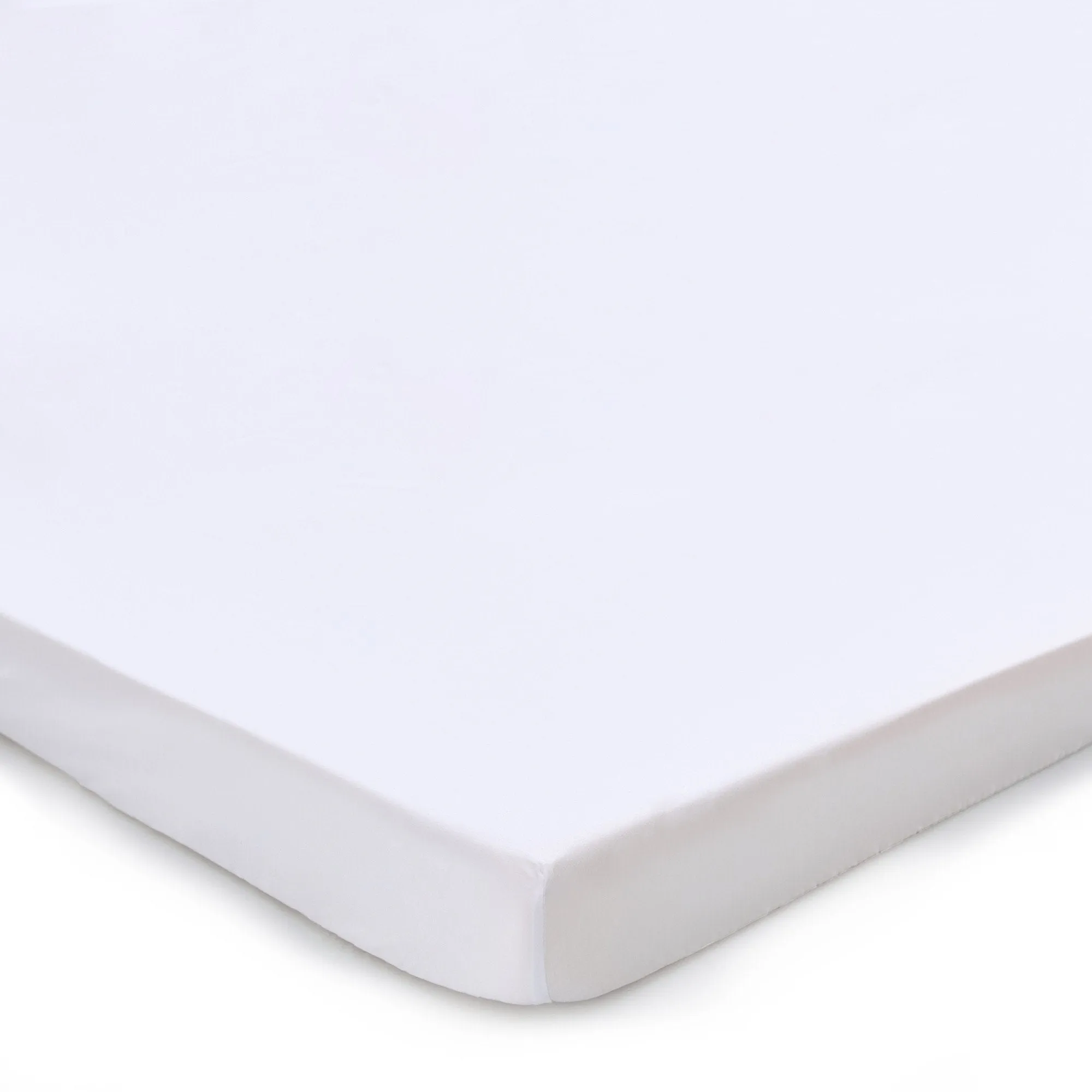 Marseille Mattress Topper Fitted Sheet [White]