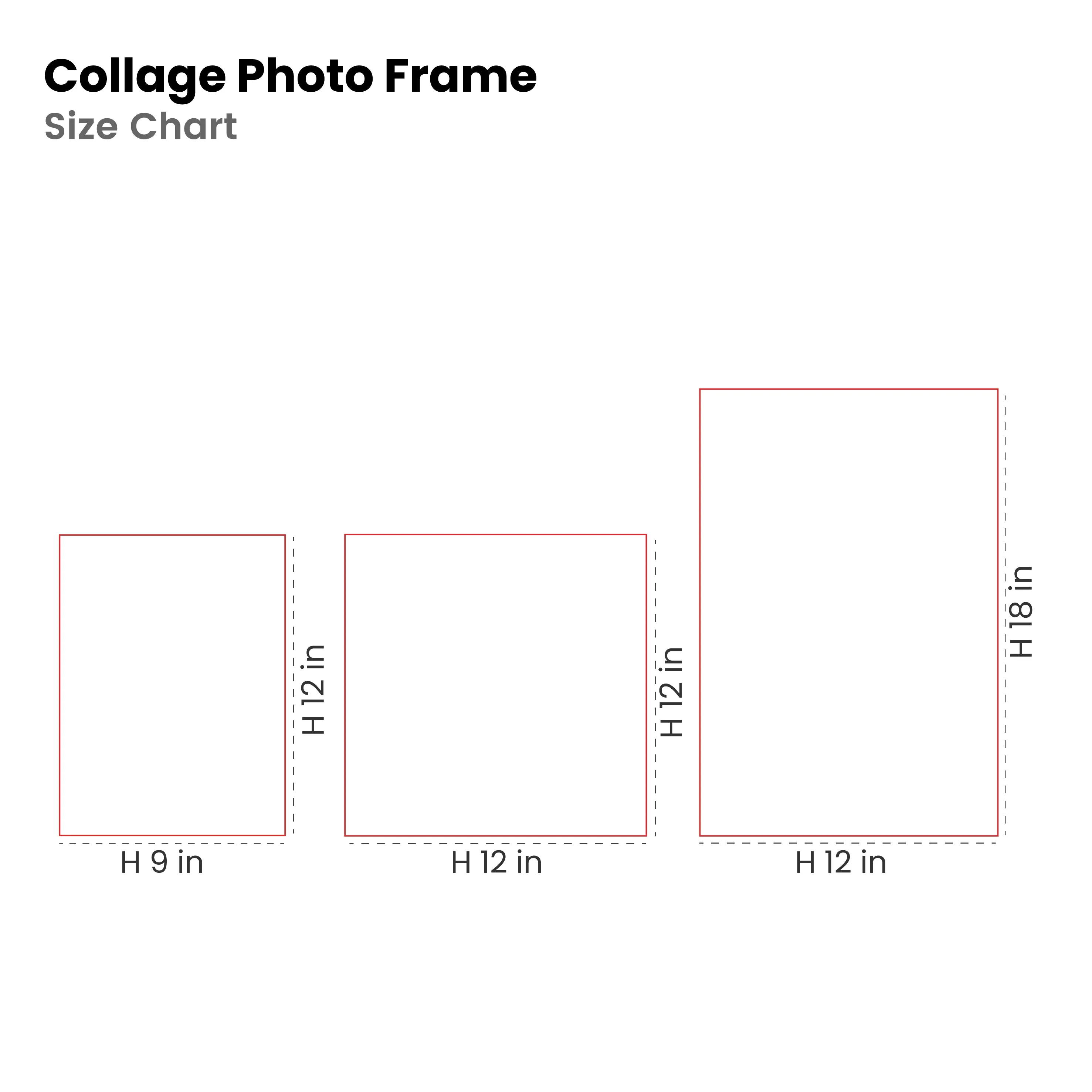 Matte Finish Photo Frames