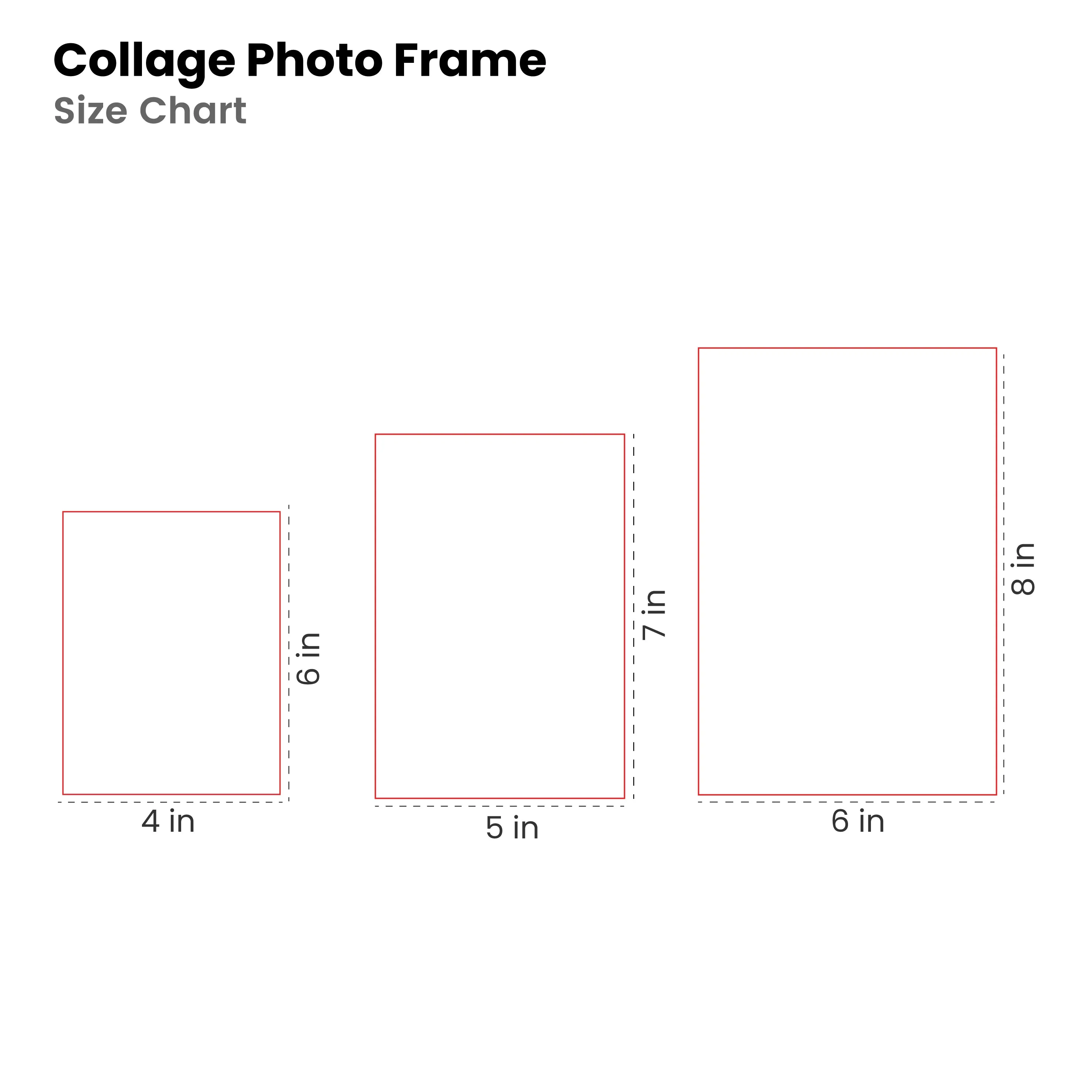 Matte Finish Photo Frames