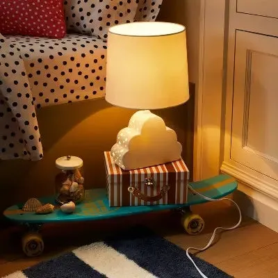 New - Cloud Dual Light Figural Lamp (Includes LED Light Bulb) White - Pillowfort