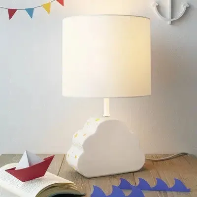 New - Cloud Dual Light Figural Lamp (Includes LED Light Bulb) White - Pillowfort