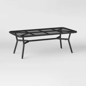 New - Metal Mesh Patio Coffee Table - Room Essentials