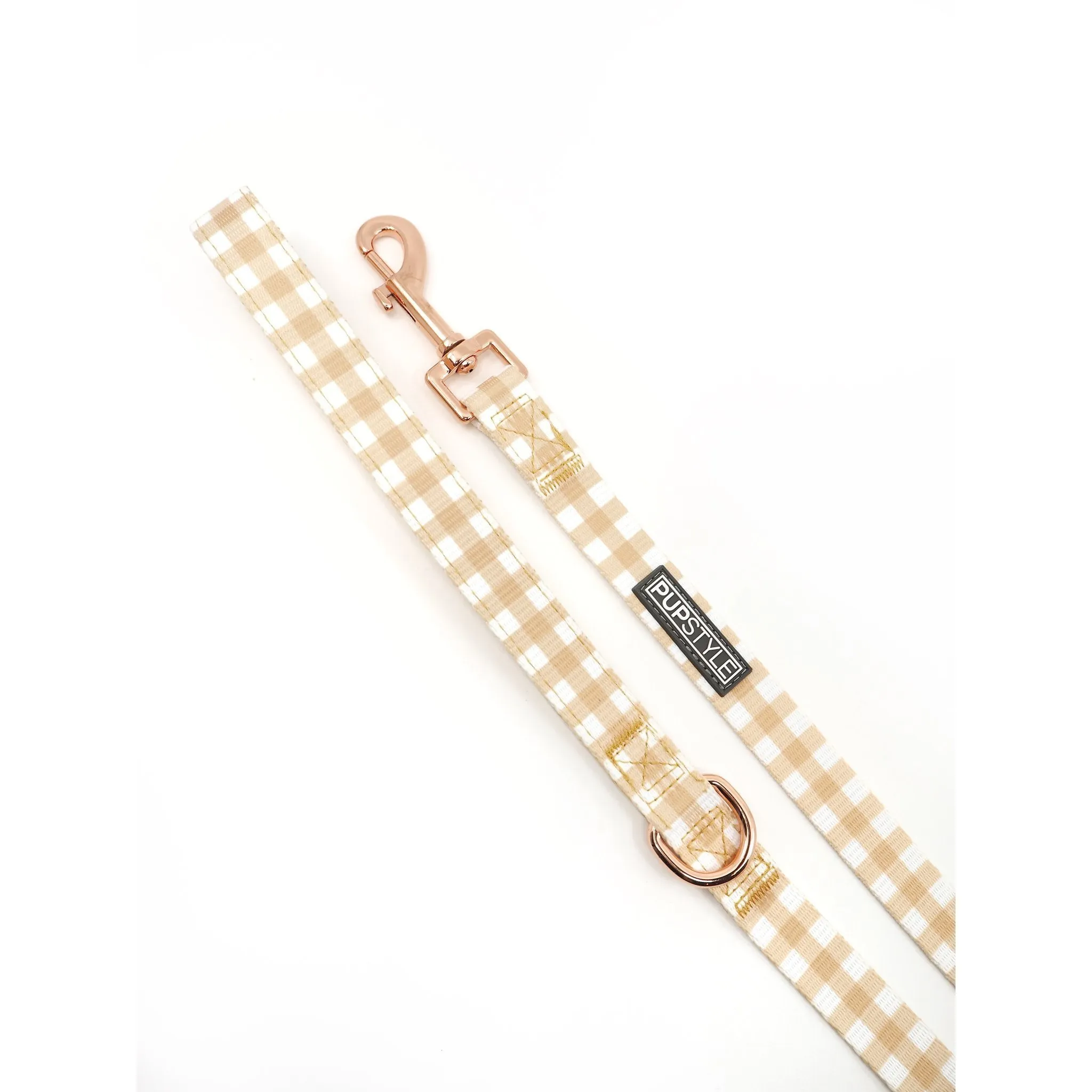 Pupstyle Suburban Creme Brulee Dog Lead