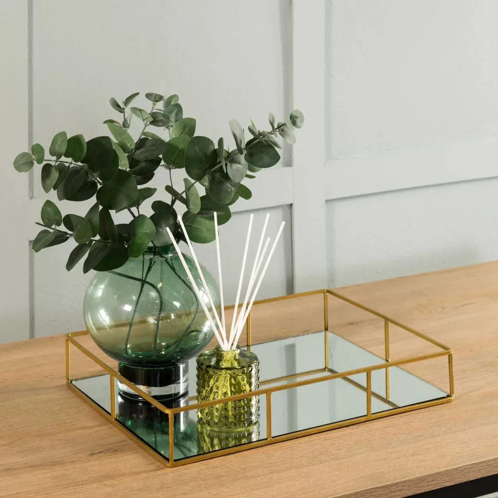 RAY SINGLE RECTANGLE TRAY MIRROR TRAYS