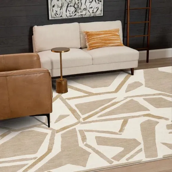 Rendition 92397 10038 Zagoria Oyster Rug