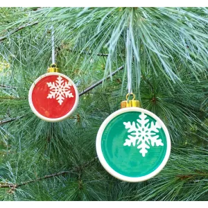 Snowflake Christmas Ornaments