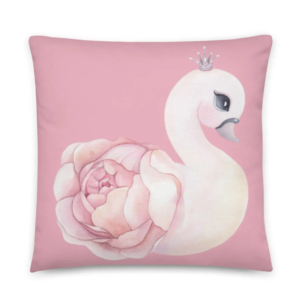 Swan design cushion covers