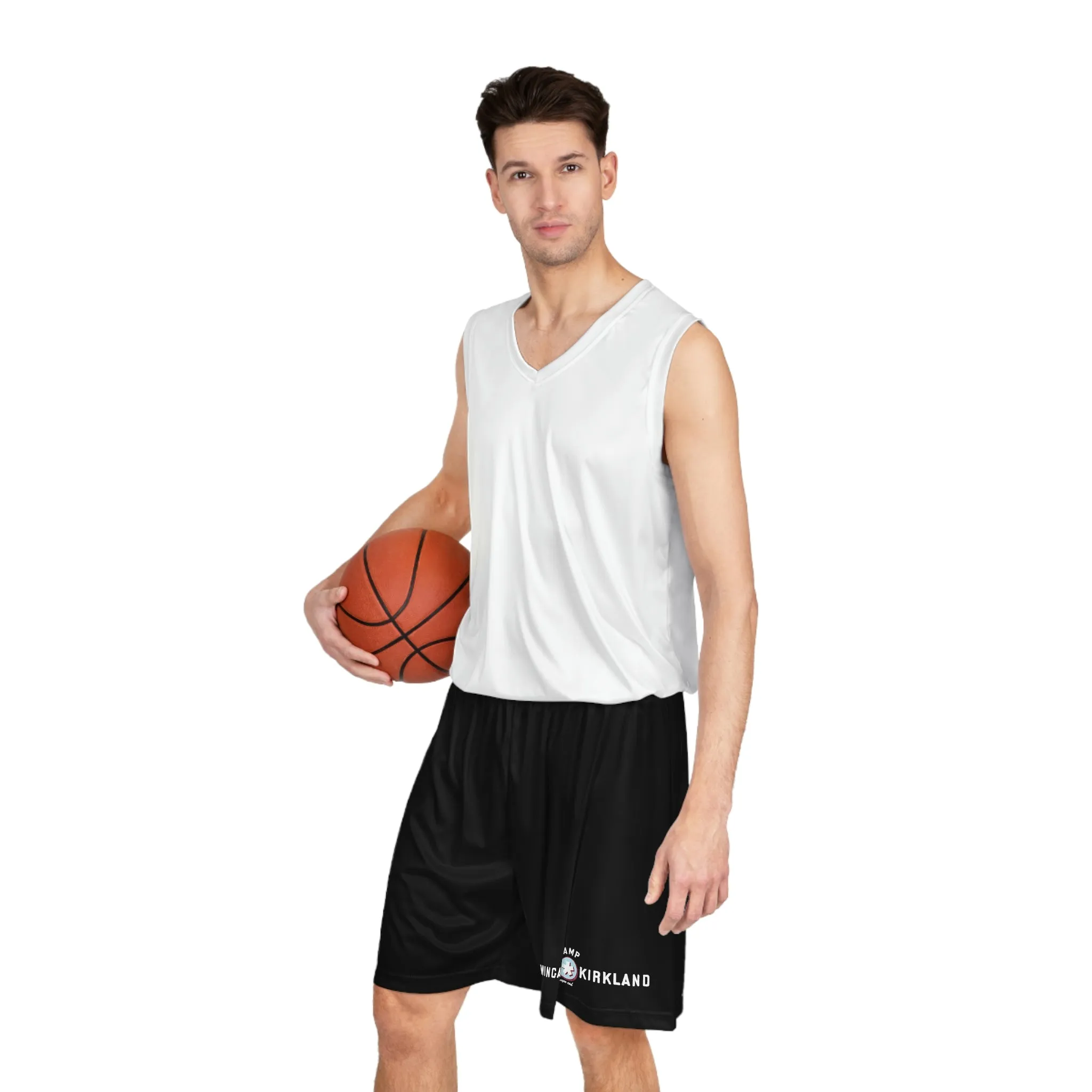 Wingate*Kirkland Black Basketball Shorts