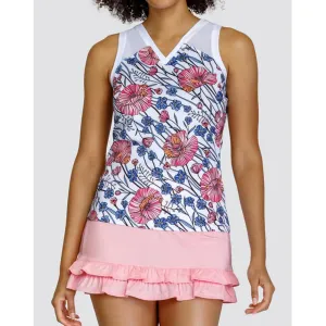 Women's Amarantha V-Neck Tennis Tank Atlantica