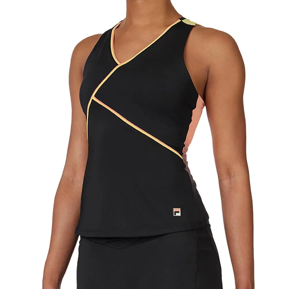 Womens Backspin Racerback Tennis Tank