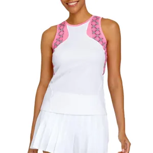 Womens Benedette Tennis Tank Diamond Chain