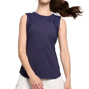 Women`s Elite Power Tennis Tank Eggplant