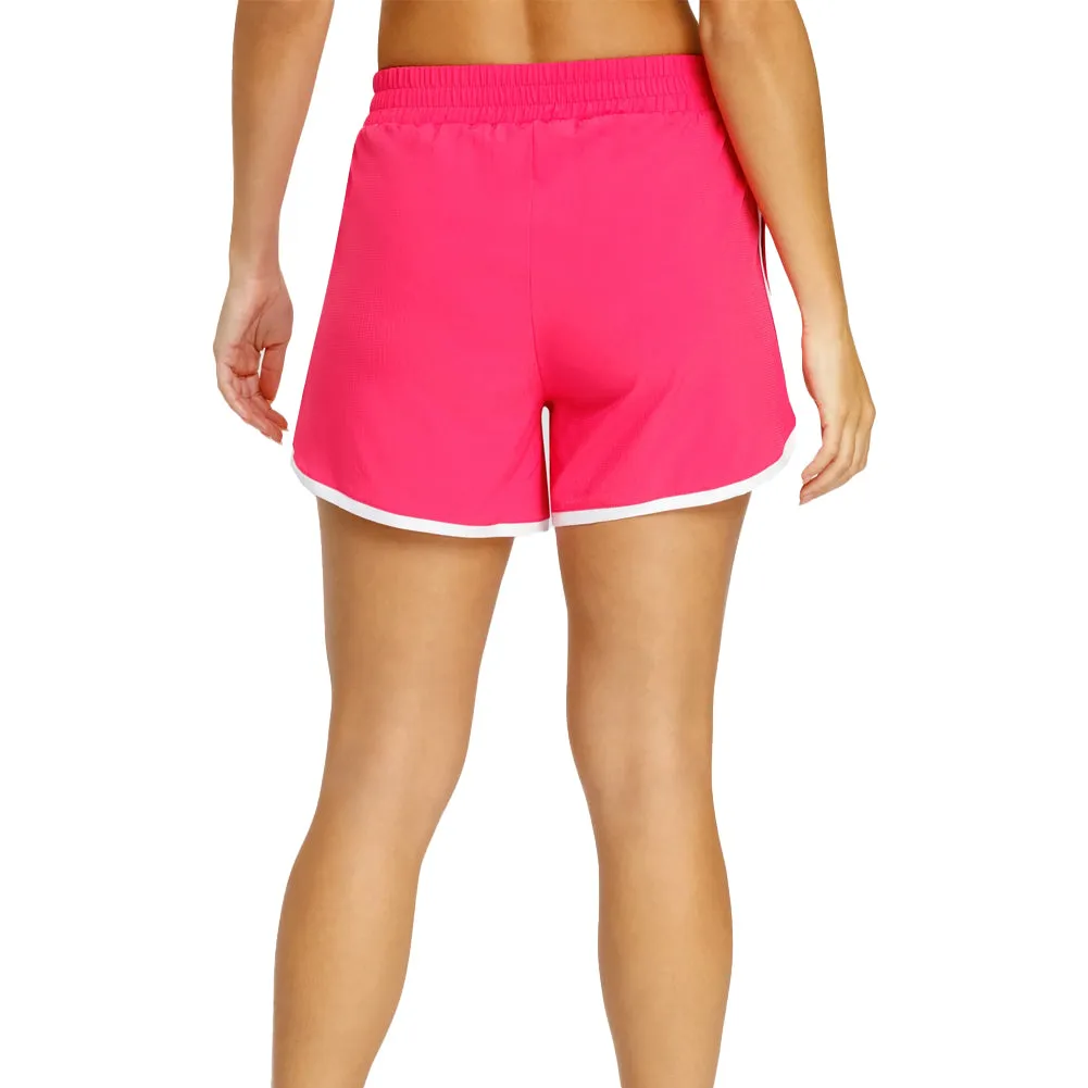 Women`s Heath Tennis Shorts with Briefs Vivid Pink