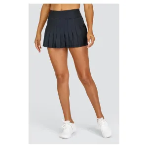 Women's Jillian 13.5 Inch Pleated Tennis Skort Onyx