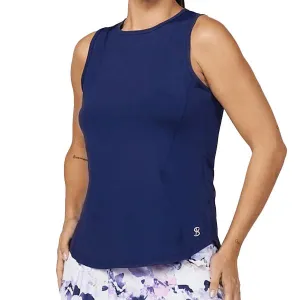 Womens Lilac Dream Tennis Tank Navy