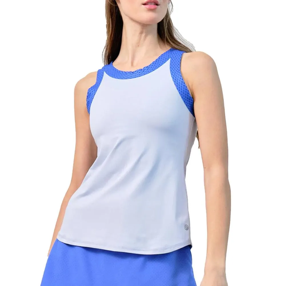 Women's Strike Tennis Tank Halogen Blue