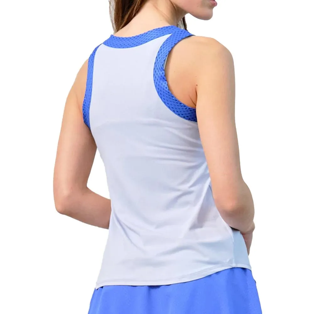 Women's Strike Tennis Tank Halogen Blue