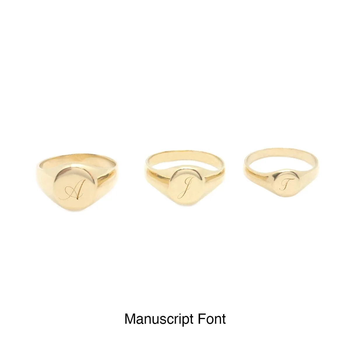 Zoe Baby Signet Ring