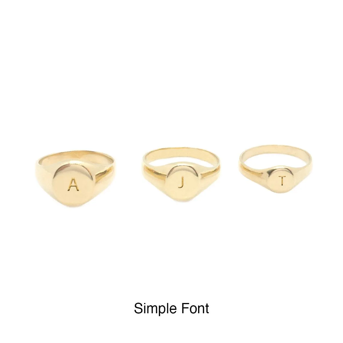 Zoe Baby Signet Ring