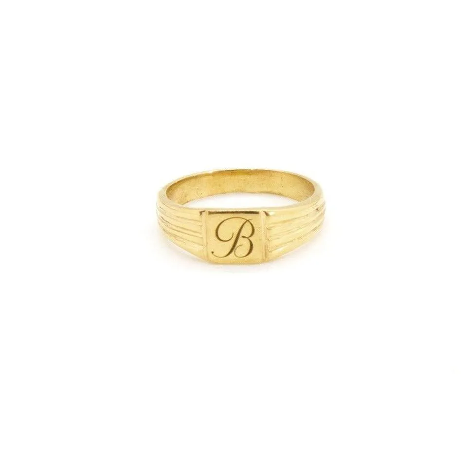 Zoe Baby Signet Ring